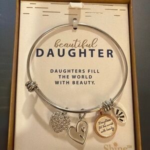 Daughter charm bracelet